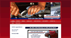 Desktop Screenshot of abecarcare.com